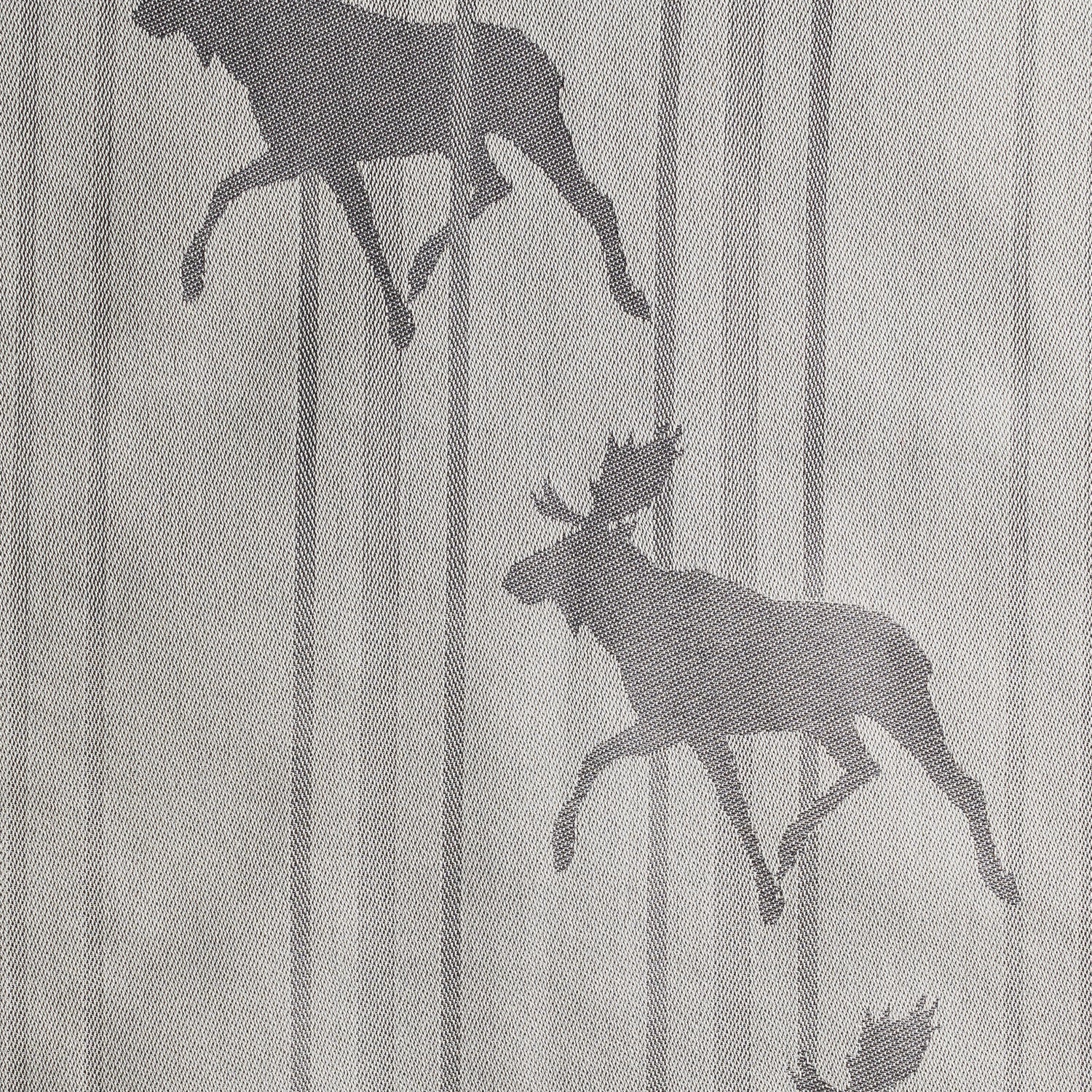 Håndkle - Elg - Grå