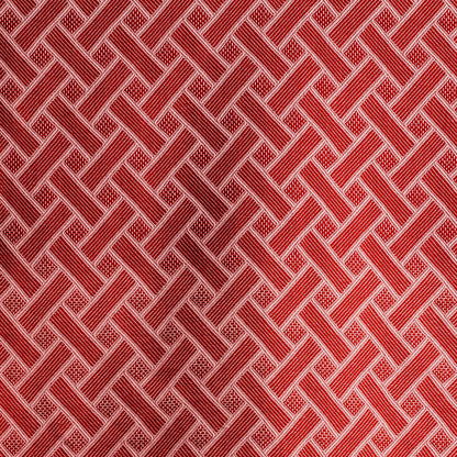 Håndkle - Flettet - Rosa/Rød