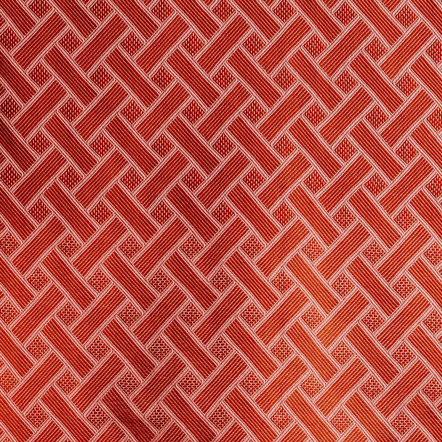 Håndkle - Flettet - Rosa/Rust
