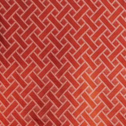 Håndkle - Flettet - Rosa/Rust