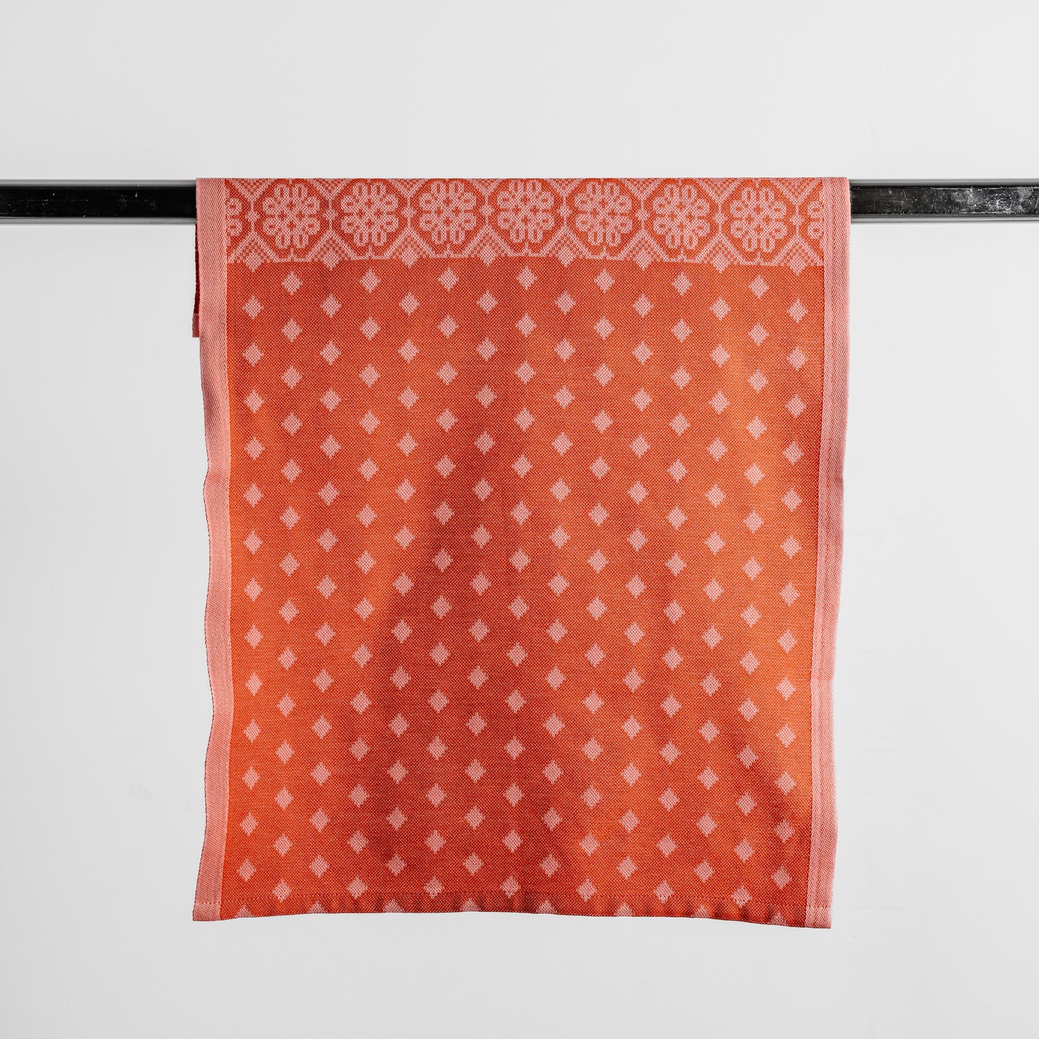 Håndkle - Valknute - Rosa/Rust