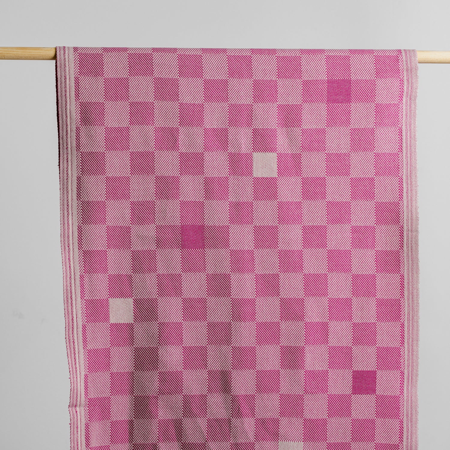 Skjerf - Diamant - Mørk Rosa