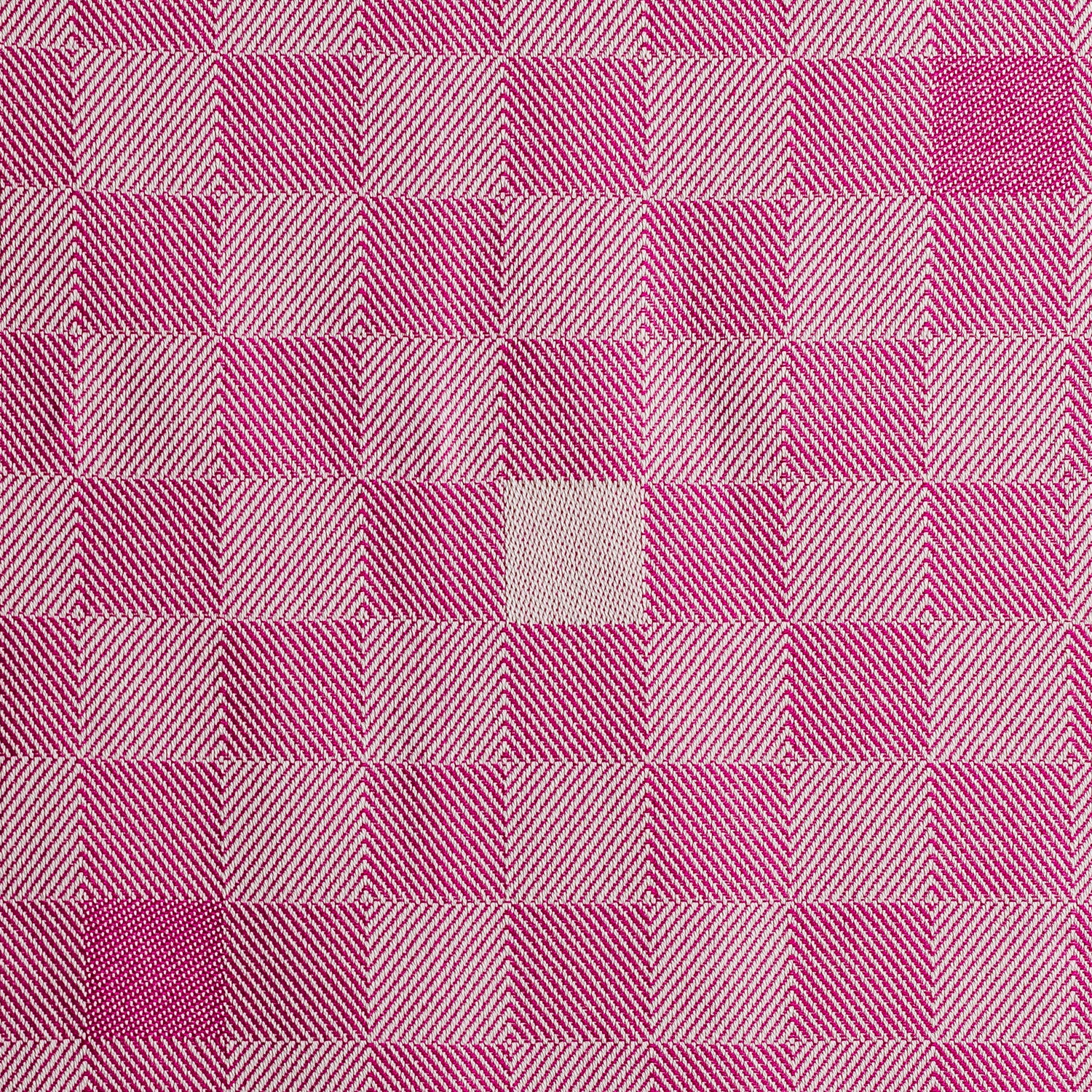 Skjerf - Diamant - Mørk Rosa