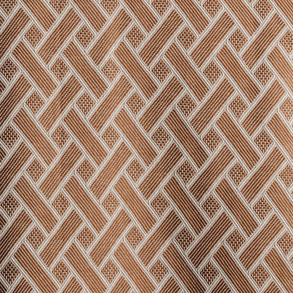 Skjerf - Flettet - Brun