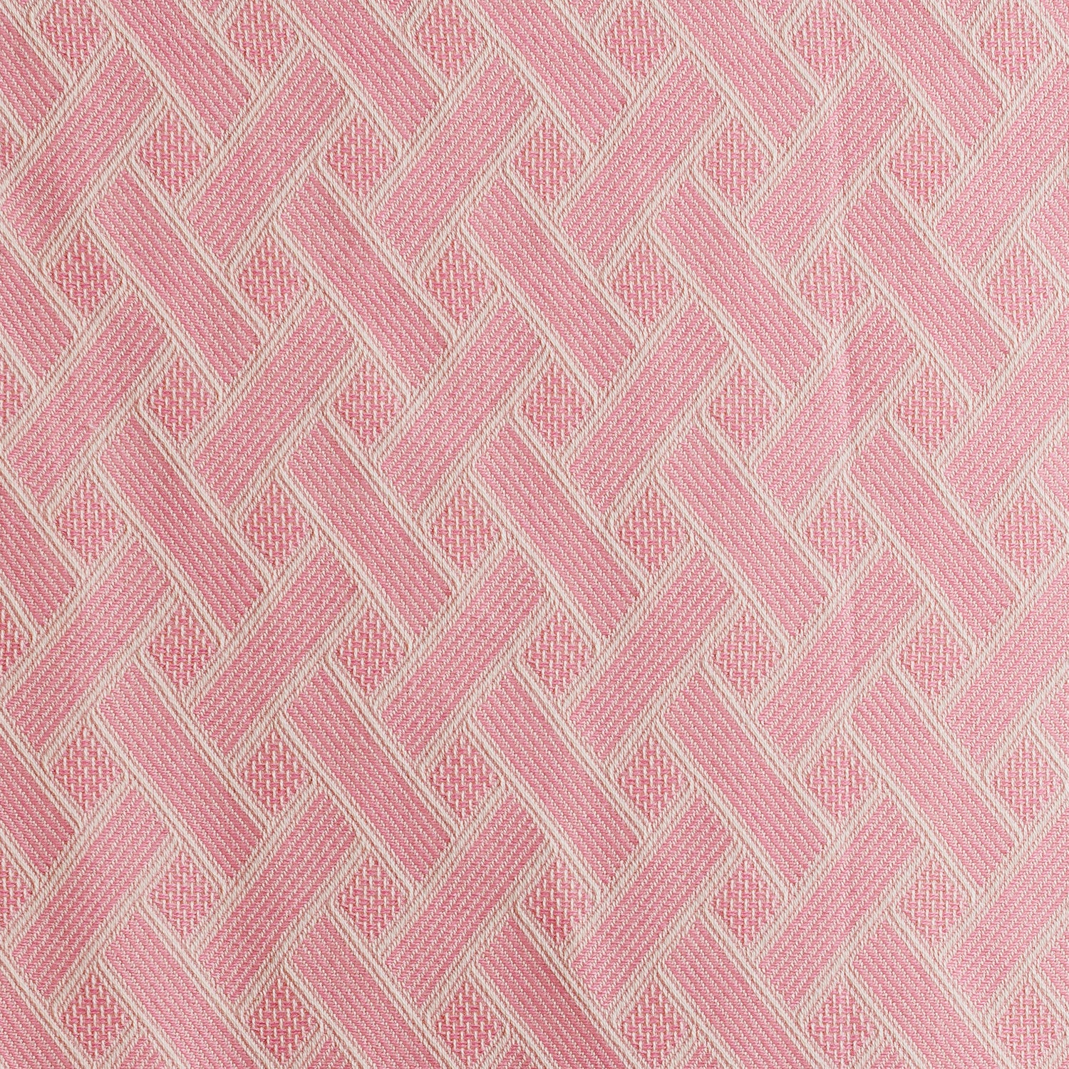 Skjerf - Flettet - Rosa