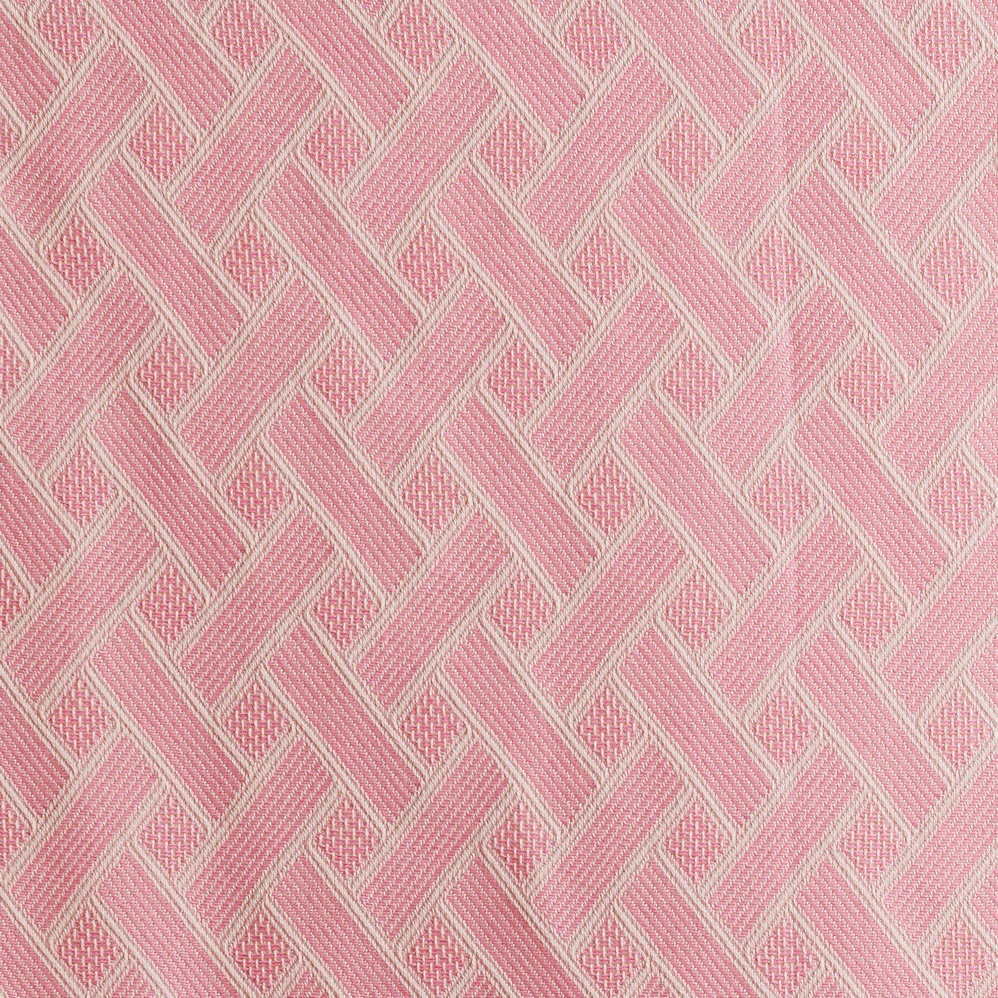 Skjerf - Flettet - Rosa